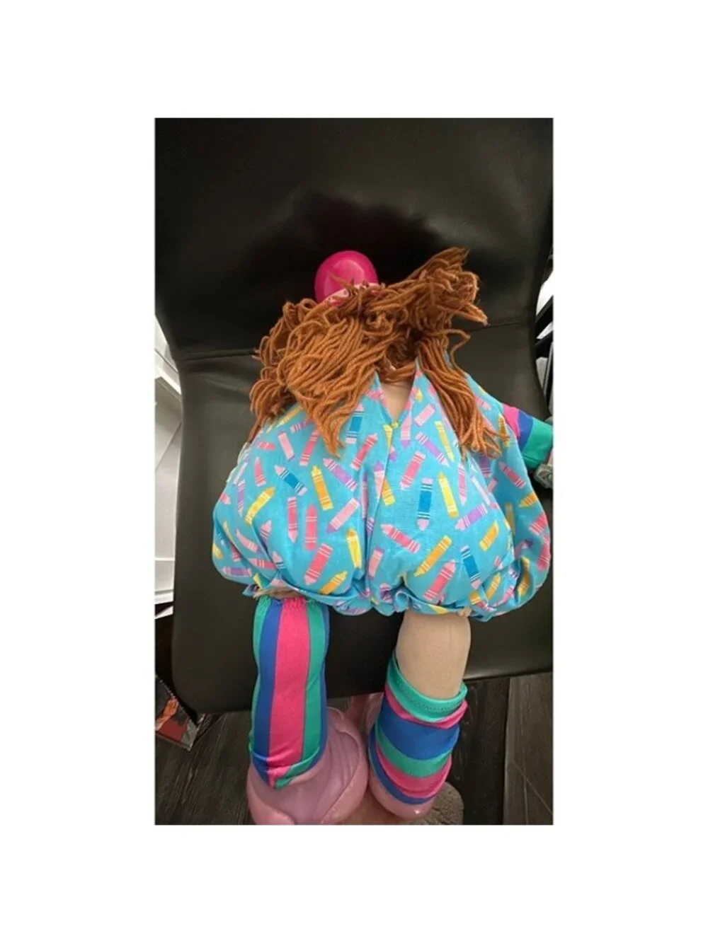 80s pencil Cabbage Patch Kids clown doll